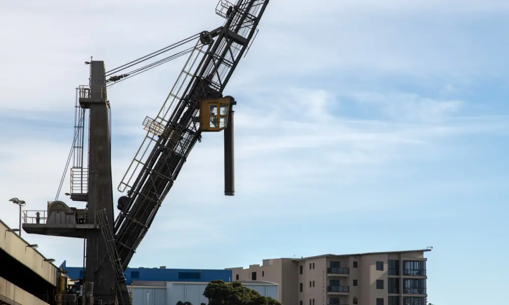 Old Burnie shiploader