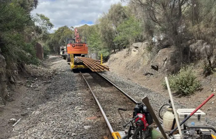 4030 State Wide rail flaw defect removal 3