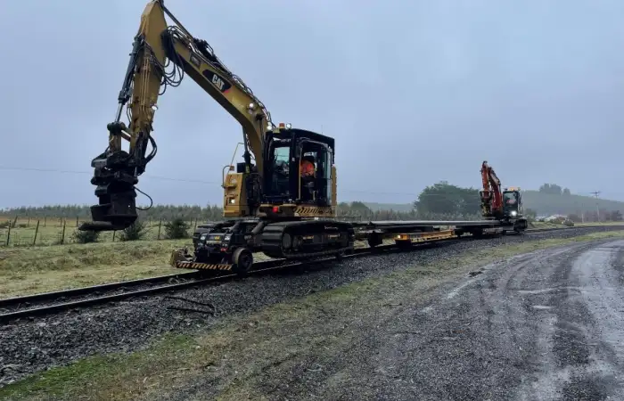 Melba Line Re Railing Laying out Rails for work packages 2355bf90dab15d6dd53b191fb0866f52