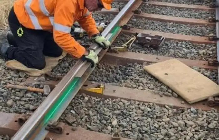 Melba Line Re Railing Preparation Works before welding starts 4884b6327224a0451e871fedfa5e8a32