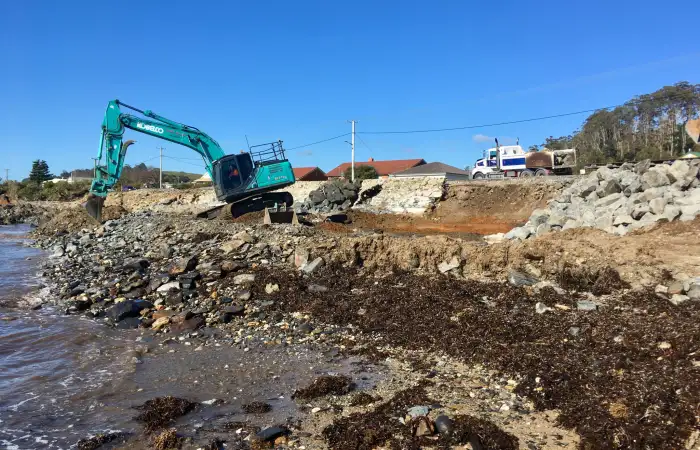 Western Line Coastal Erosion Repair