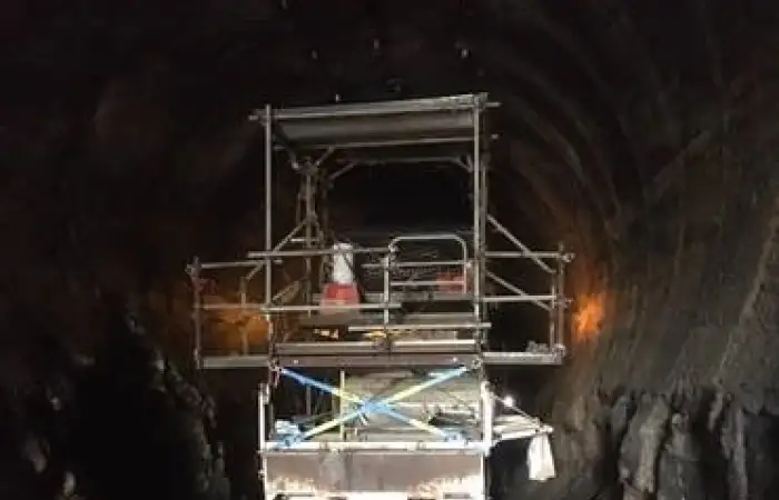 Rhyndaston Tunnel Repair Work